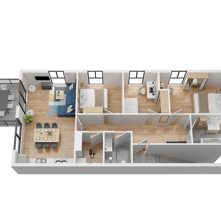 Moderne & Familienfreundliche Ferienwohnung Am Goitzschesee Pouch Экстерьер фото